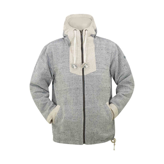 Hanfjacke Highland Grau