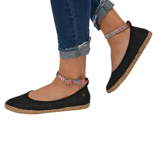 Hanfschuhe Flanieren Schwarz