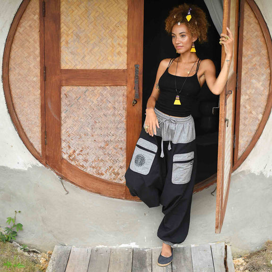 model-sm Aladinhose Schwarz